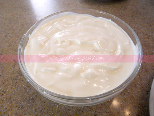 Greek style yoghurt